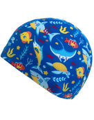 Junior Fun Patterns Lycra Swim Cap
