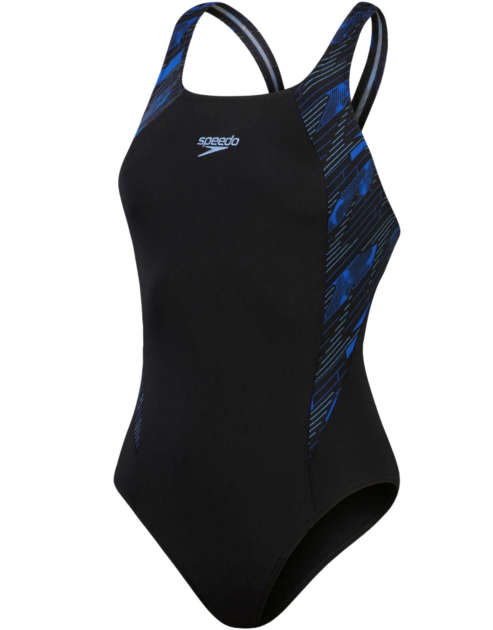 Speedo Back Types Speedo Hyperboom Splice Muscleback Swimsuit - Navy/Blue | Simply Swim ...