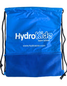 Childrens Deluxe Medium Swim Drawstring Bag With Mesh Pocket