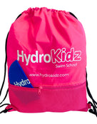 Childrens Deluxe Medium Swim Drawstring Bag With Mesh Pocket