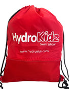 Childrens Deluxe Medium Swim Drawstring Bag With Mesh Pocket