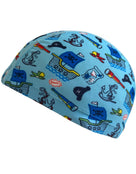 Junior Fun Patterns Lycra Swim Cap