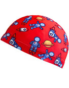 Junior Fun Patterns Lycra Swim Cap