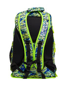 Scaled Back Elite Squad 36L Backpack - Neon Green/Blue