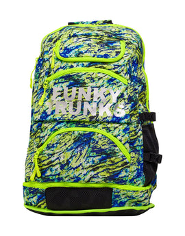 Funky Trunks - Scaled Back Elite Squad 36L Backpack - Green/Blue - Product Front