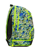 Funky Trunks - Scaled Back Elite Squad 36L Backpack - Green/Blue - Product Side Left