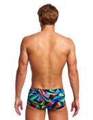 Funky Trunks - Beat It Swim Trunks - Model Back