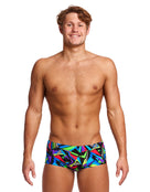 Funky Trunks - Beat It Swim Trunks - Model Front 2