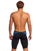 Funky Trunks - Beat It Swim Training Jammers - Black - Model Back