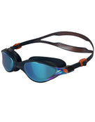 Speedo Vue Mirrored Adult Swim Goggle-Blue/Purple-Front