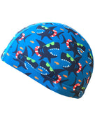 Simply-Swim-Fabric-Junior-Caps-Sharks-Deep-Blue