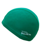 Simply-Swim-Junior-Fabric-Caps-Green