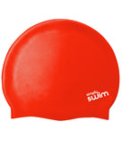 Simply-Swim-Junior-Silicone-Swim-Caps-Red