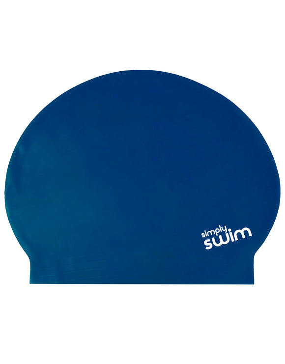 Simply-Swim-Latex-Caps-Adult-Navy