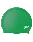 Simply-Swim-Silicone-Caps-Adult-Green