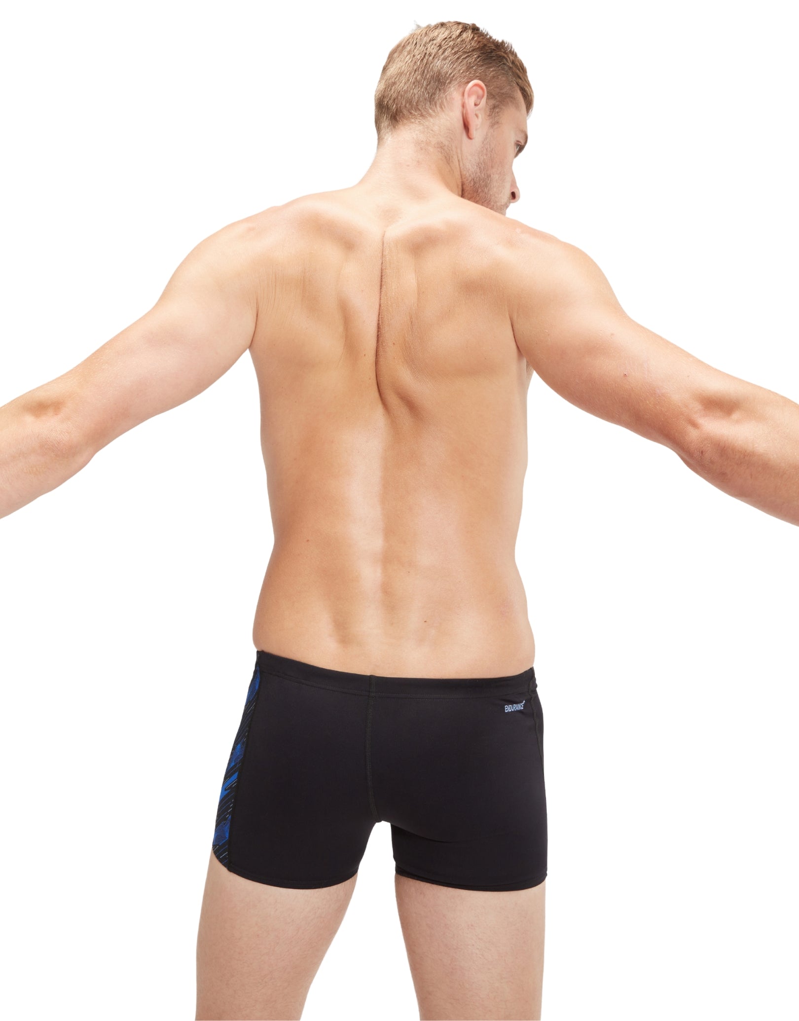 Speedo Back Types Speedo Hyperboom Panel Aquashort - Black/Blue | Simply Swim | Simply ...