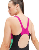 Speedo-AF-Colourblock-Splice-Muscleback-black-purple back model