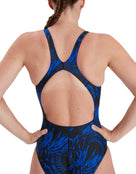Speedo-Allover-Recordbreaker-Swimsuit-Black-Blue-Product-Back-Shot