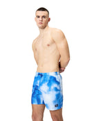 Digital Printed Leisure 16" Watershorts - Blue Wash