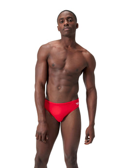 Speedo - Endurance Plus 7cm Sportsbrief - Red - Model Front