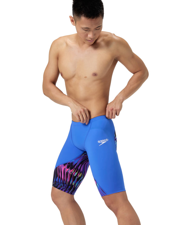 Speedo Fastskin LZR Ignite Swim Jammer - Blue/Multi | Simply Swim ...