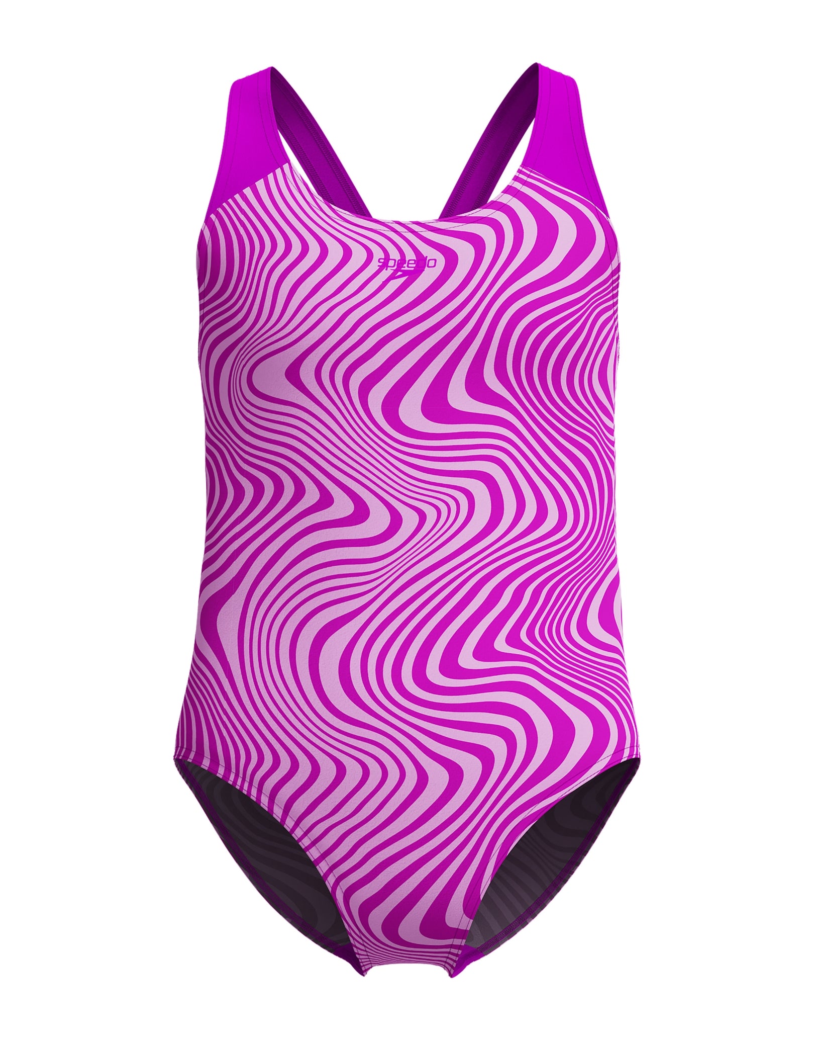 Costume Da Bagno Speedo Per Ragazze - Modello Digital Allover Con Spalline Larghe - Foto 7