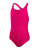 Speedo - Girls Endurance Plus Medalist Swimsuit - Pink - Product Front