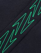 Speedo - HyeperBoom Splice Swim Jammer - Navy/Green - Hyperboom Logo