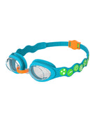 Speedo - Sea Squad Junior Kids Spot Swim Goggles - Blue/Green/Clear