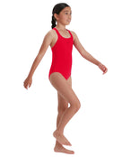 Girls Eco Endurance+ Medalist Swimsuit - Red