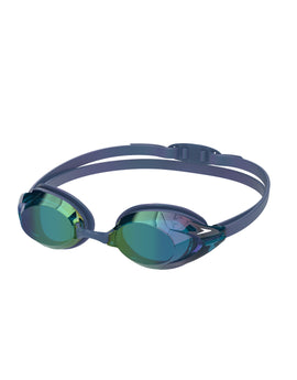 Speedo  Limited Edition Vanquisher 3.0 Mirrored Swim Goggles - Blue - Product Front/Side