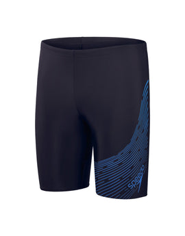 Speedo - Medley Logo Swim Jammer - Navy/Blue - Product Front