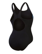 Speedo - Placement Medalist Swimsuit - Navy/Blue - Product Back