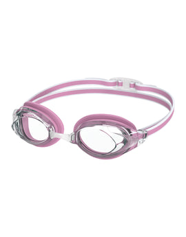 Speedo - Vanquisher 3.0 Women's Swim Goggles - Clear Lens - Pink/Clear - Product Front/Side