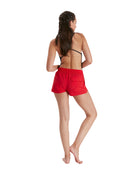 Speedo - Womens Essential Watershort - Red - Model Back Full Body