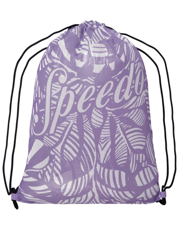 Speedo-mesh-bag-purple-white-front