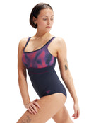 Speedo-scoopback-eclipse-navy-purple-side-model
