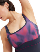 Speedo-scoopback-eclipse-navy-purple-close-up