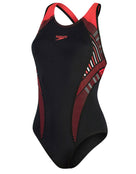 Speedo womens-placement laneback-front