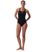 Speedo black medalist swimsuit-8125150001+8-134710001-front