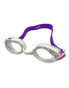 Anti-Fog Swim Goggles - Purple/White/Clear
