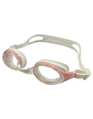 Anti-Fog Swim Goggles - Pink/White/Clear