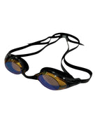 Rocket Mirror Swim Goggles - Black/Gold