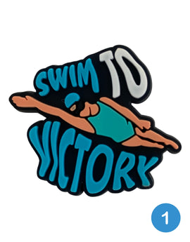 Swimming Shoe Charms