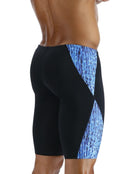 TYR - Mens Atolla Durafast Lite Blade Splice Swim Jammer - Blue - Model Back/Side Right