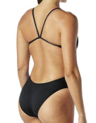 TYR - Solid Durafast Elite Cutoutfit Swimsuit - Black - Model Back
