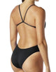 TYR - Solid Durafast Elite Cutoutfit Swimsuit - Black - Model Front