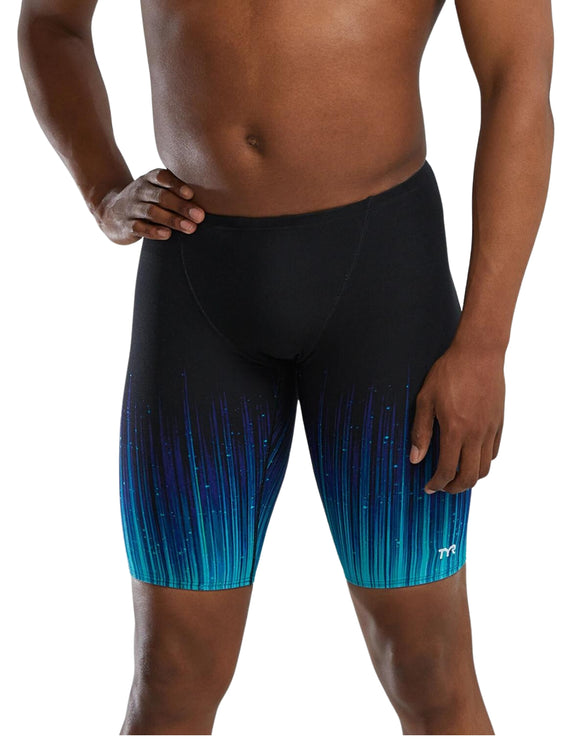 TYR - Speedwarp Durafast Elite Swim Jammer - Blue - Model Front