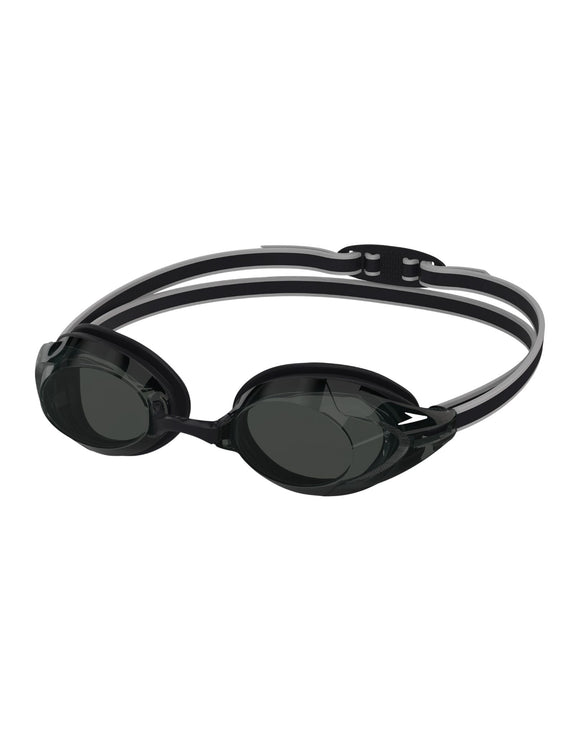 Speedo - Vanquicher 3.0 Optical Swim Goggles - Black/Smoke - Product Front/Side