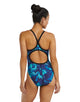 TYR - Waveform Durafast Elite Diamondfit Swimsuit - Blue/Green - Model Front